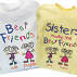 Personalized Sisters and Best Friends T-shirts and Sweatshirts