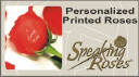 Roses printed with your message or photo on petals