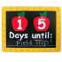 Countdown the Days Classroom Plaque
